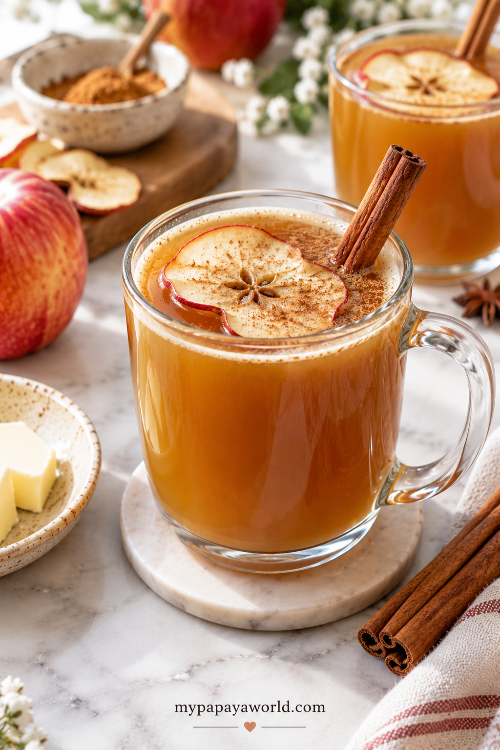 Brown Butter Vanilla Apple Cider