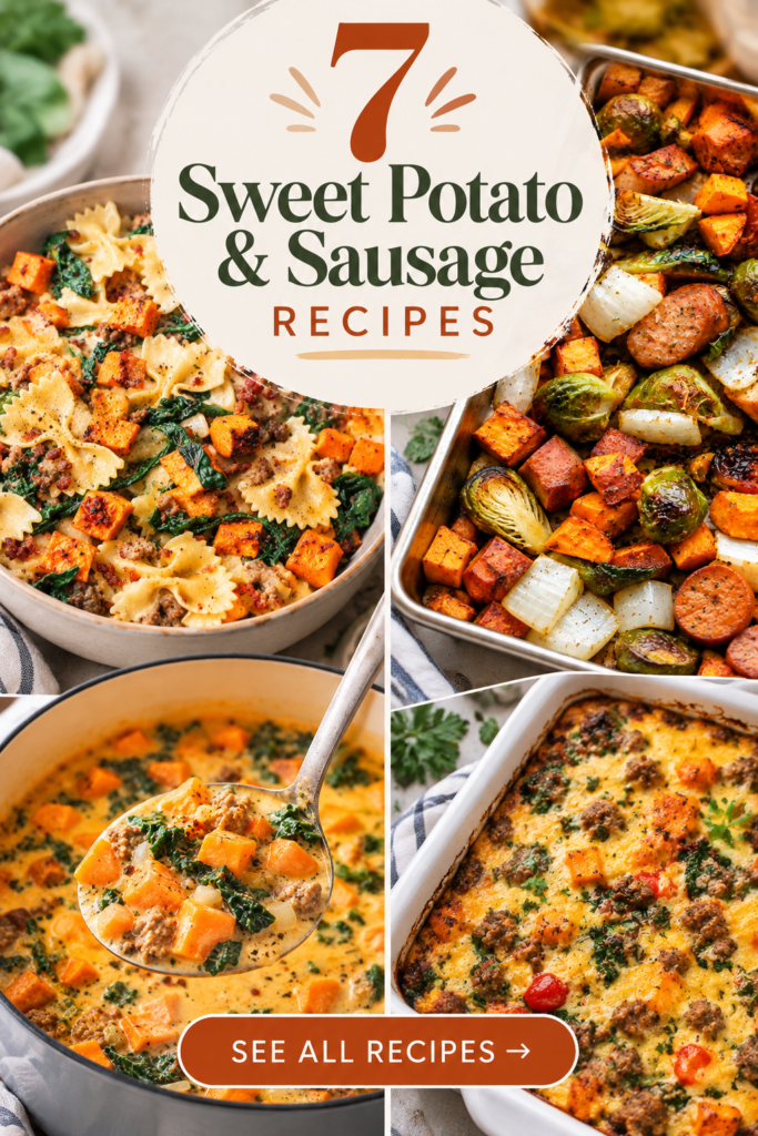 7 Cozy Sweet Potato and Sausage Recipes for Fall