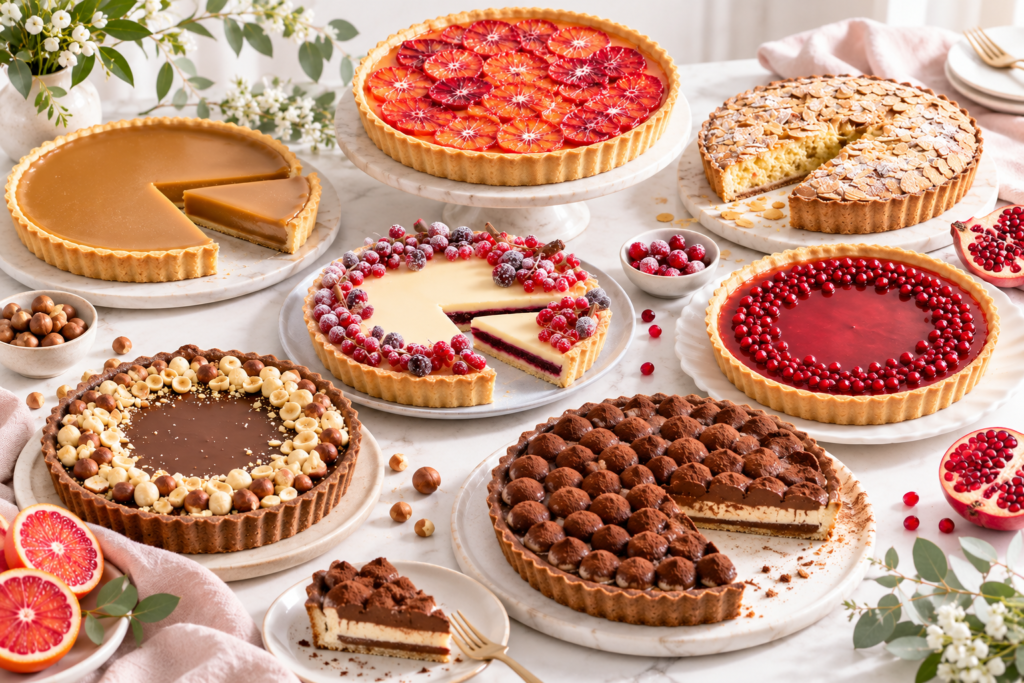 22 Beautiful Tart Recipes for the Holiday Season